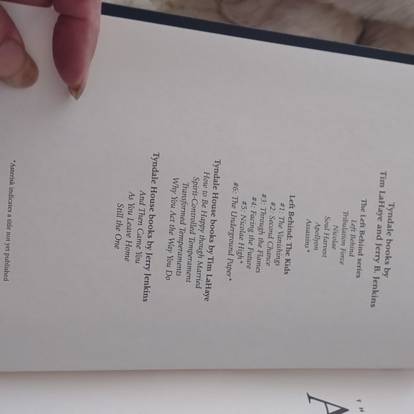 Apollyon hardcover book by Tim LaHaye and Jerry B. Jenkins - Picture 8 of 12